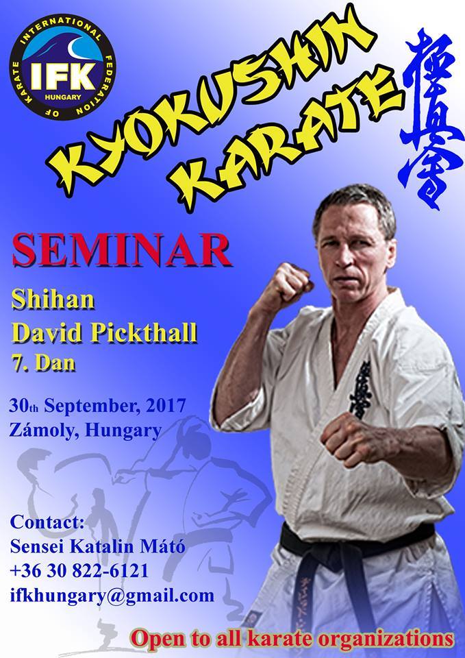 IFK Hungary: Seminar with Shihan David Pickthall