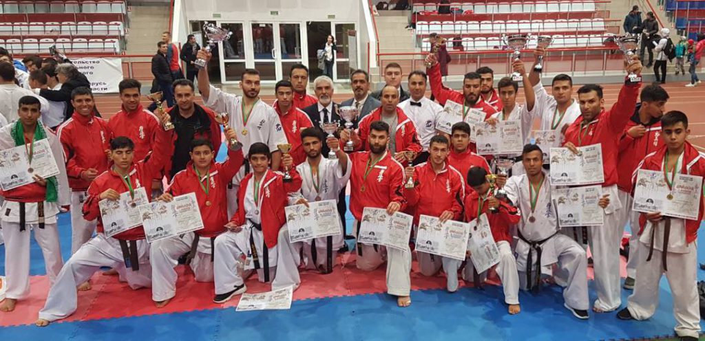 Iran KWU 14 medals Gomel Cup 2017