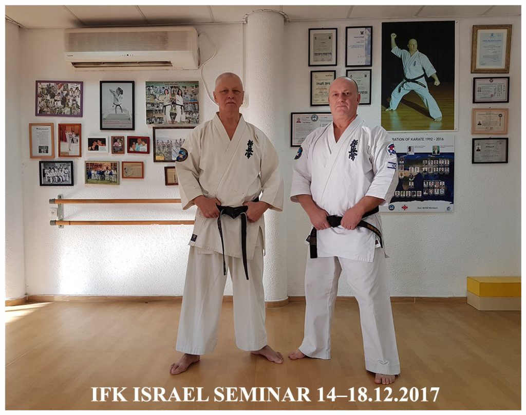 IFK Israel Seminar with Shihan Victor Fomin