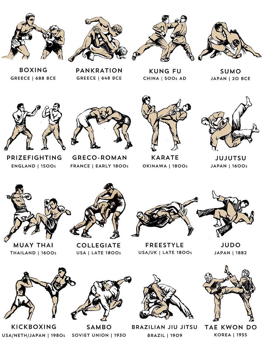 The 4 Major Fighting Styles in Karate Explained — The Sporting Blog