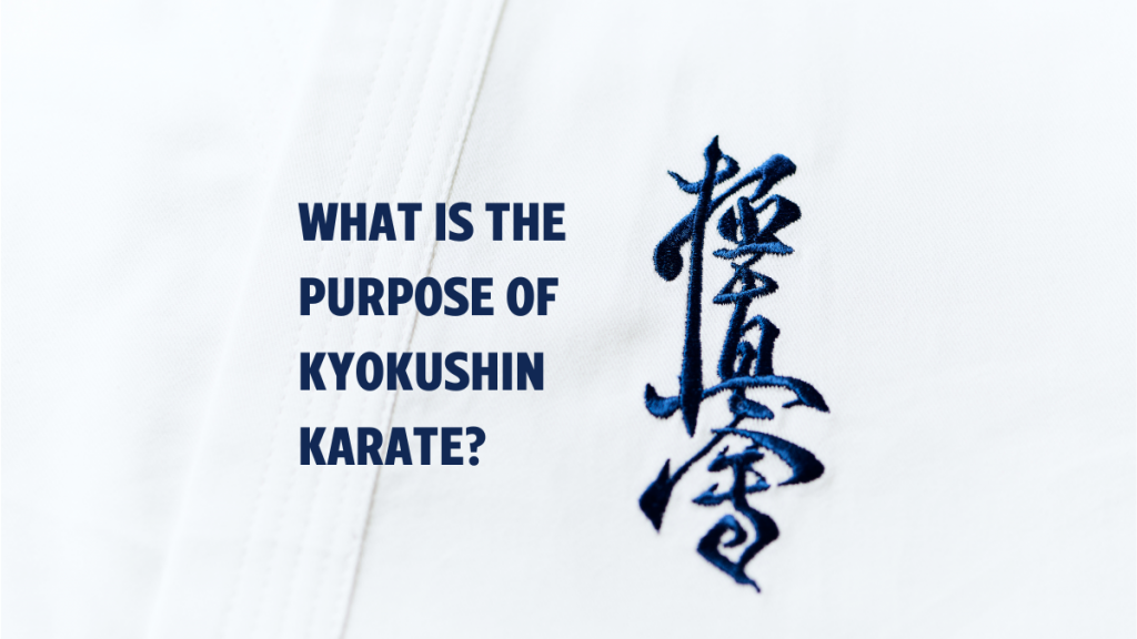 What is the purpose of Kyokushin karate? Time to be United!